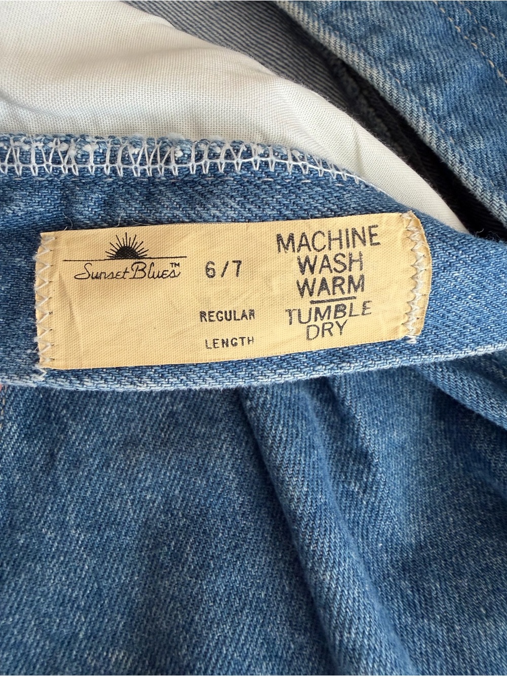 Sunset Blues Vintage 80’s Denim - Picture 11 of 14